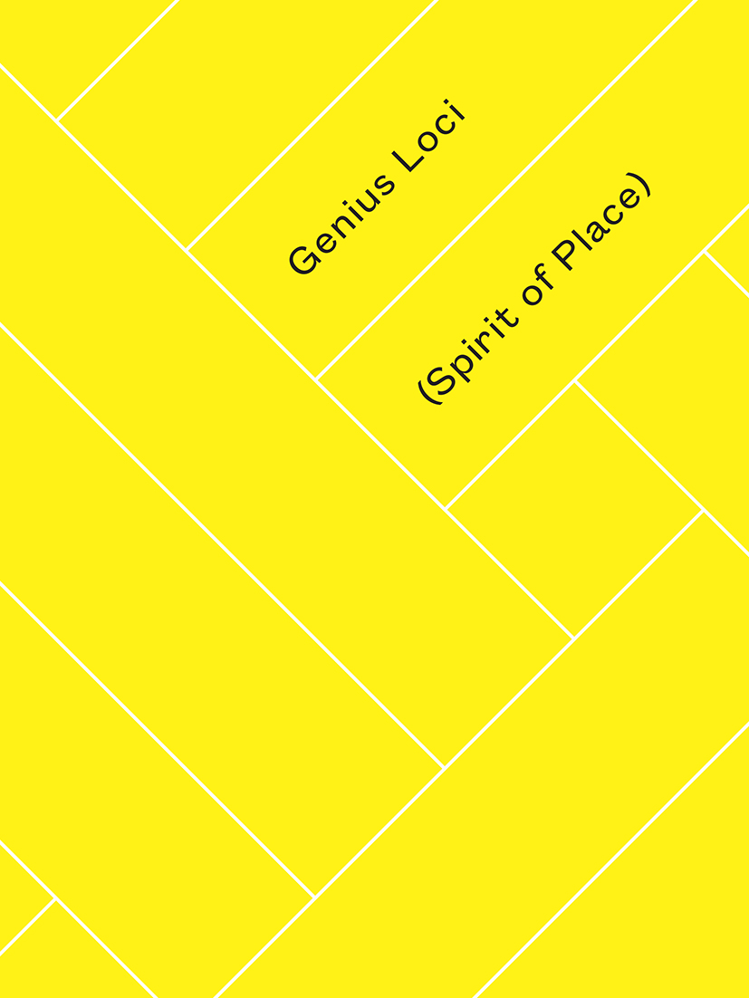 Genius Loci - Spirit of Place Catalogue Cover