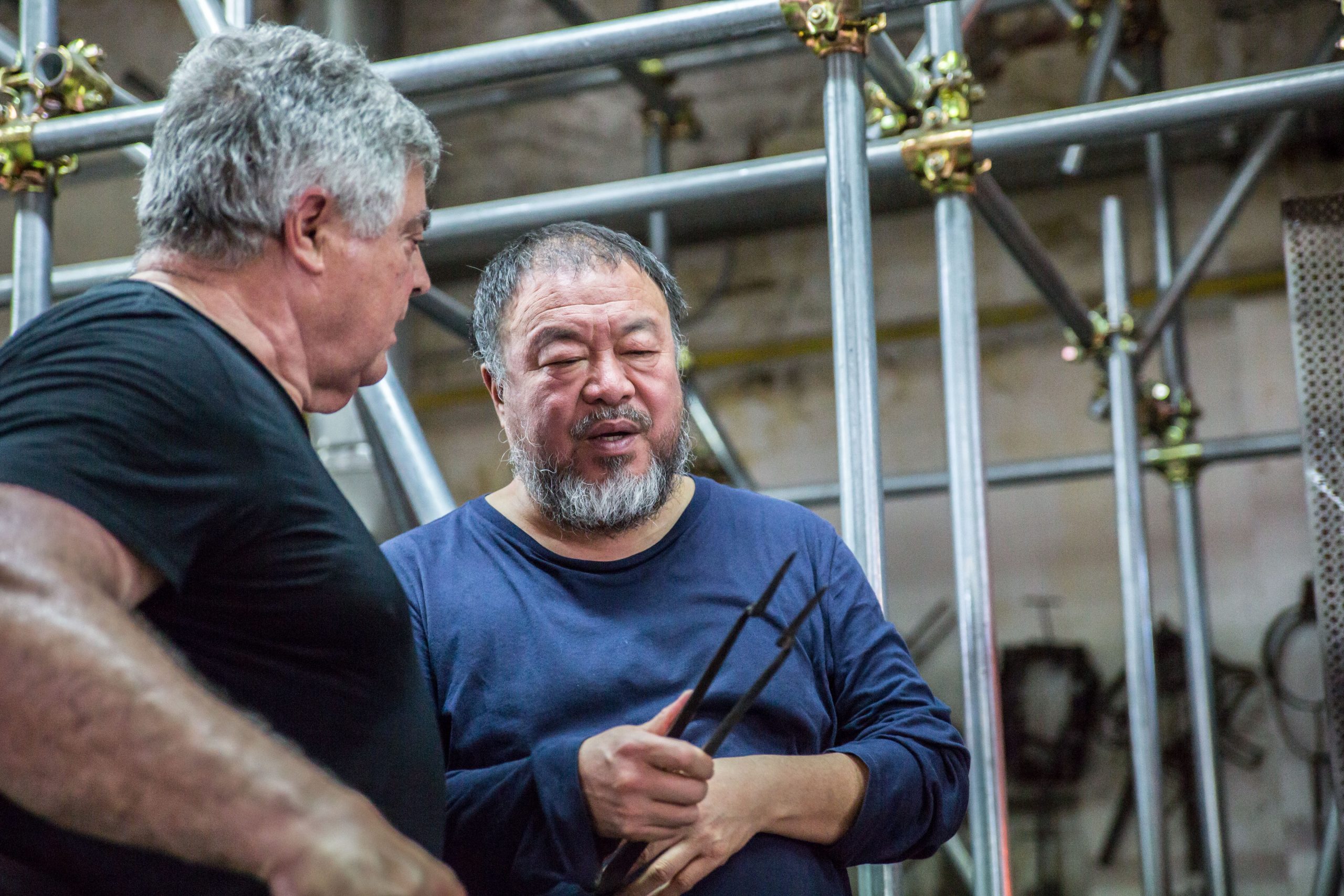 Ai Weiwei in Berengo Studio