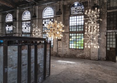 Glass to Glass Exhibition View, Fondazione Berengo Art Space, Murano