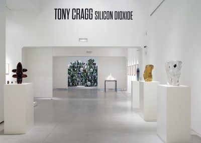 Tony Cragg. Silicon Dioxide, Exhibition view - Photo credit Michael Richter